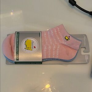 Masters Pink and Blue Athletic Golf Socks